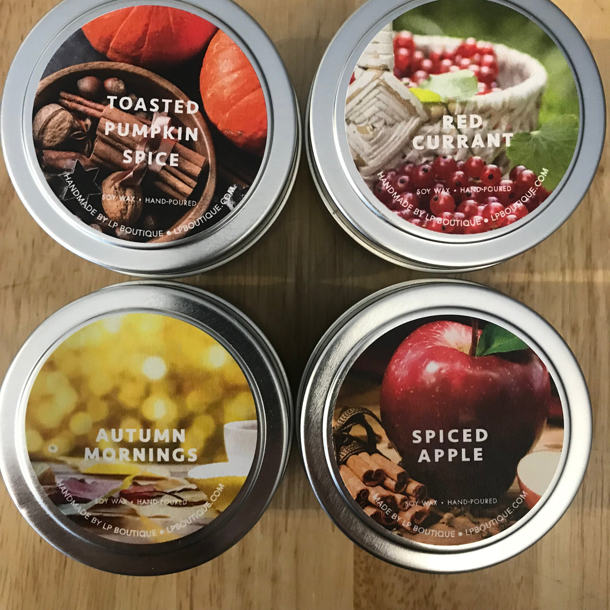 Toasted Pumpkin Spice Journey Candle Tin