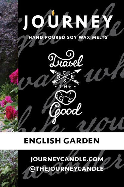 English Garden Journey Soy Wax Candle